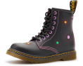 Ботинки Dr. Martens 1460 для детей с текстурированным верхом и молнией