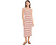 Платье миди Madewell Bloom Texture Tank с полоской