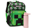 Набор 5 в 1 Minecraft рюкзак 40 см с ланч-боксом BIOWORLD Kids