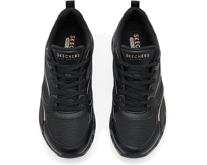 Кроссовки Skechers Uno Glide Step Lite черные