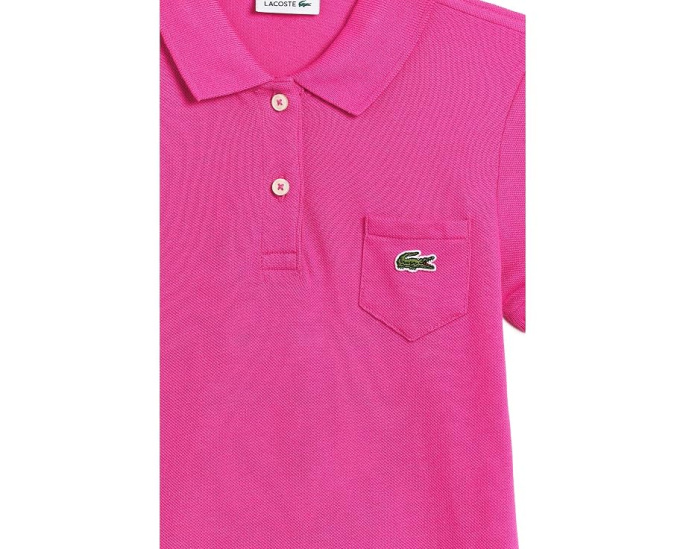 Платье Pique Lacoste для девочек в спортивном стиле