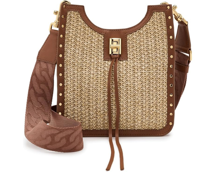 Мини-сумка через плечо Rebecca Minkoff Darren Mini Feed с кистями
