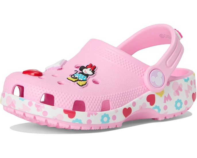 Детские кроксы Crocs с героями Disney Микки и Минни Маус для малышей