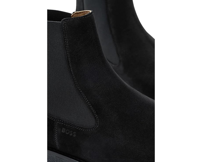 BOSS челси Kope Suede из черной замши