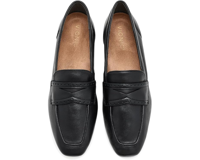 Туфли Sadie Loafer Moc от VIONIC из нубука Baked Clay