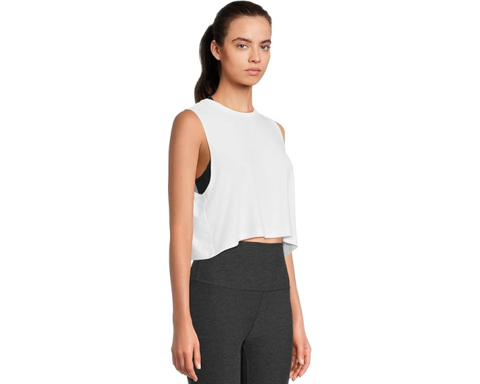 Короткий топ Beyond Yoga Featherweight Balance из легкой ткани