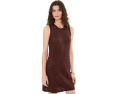 Вязаное платье Shane от Varley с круглым вырезом и длиной выше колена