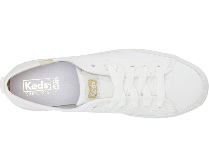 Кроссовки Keds Triple Up Leather на платформе с гелевой стелькой