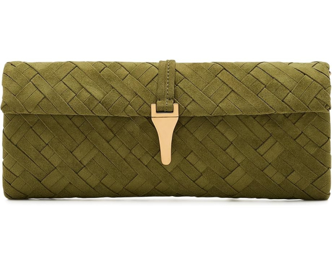 Zaria Woven Clutch