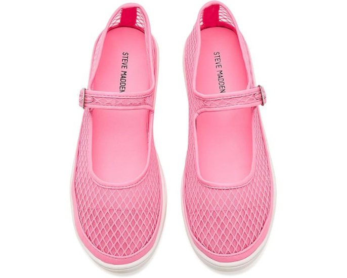 Балетки Steve Madden Kids Roree с ремешком Mary Jane и стразами