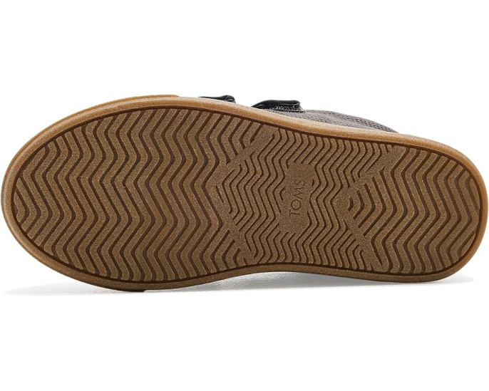 Кроссовки TOMS Cruz Double Strap на двойной липучке черные