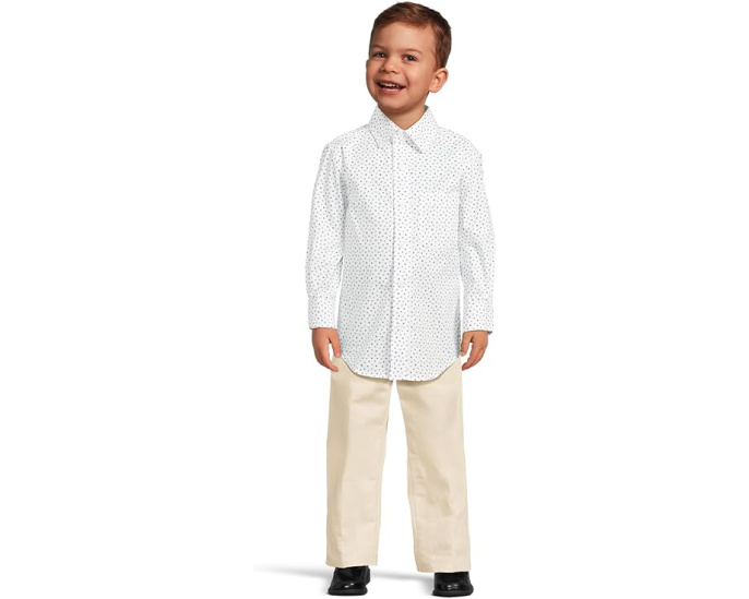 Детская рубашка Appaman Kids Standard с принтом и длинным рукавом