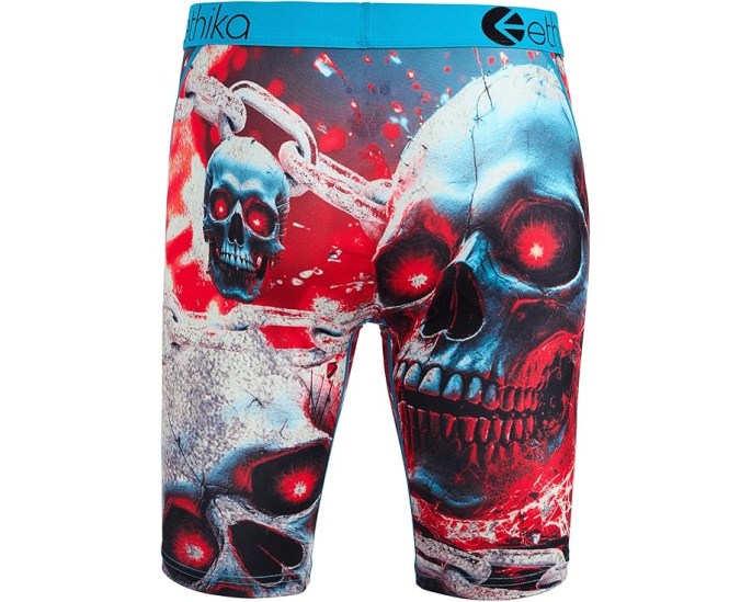 Бренд Ethika мужские трусы Snake Out с принтом