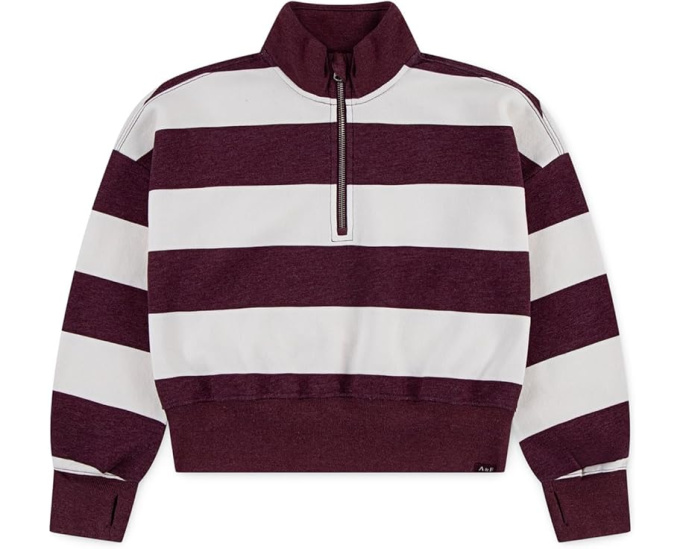 Толстовка Quarter Zip Preppy для детей из переработанного флиса
