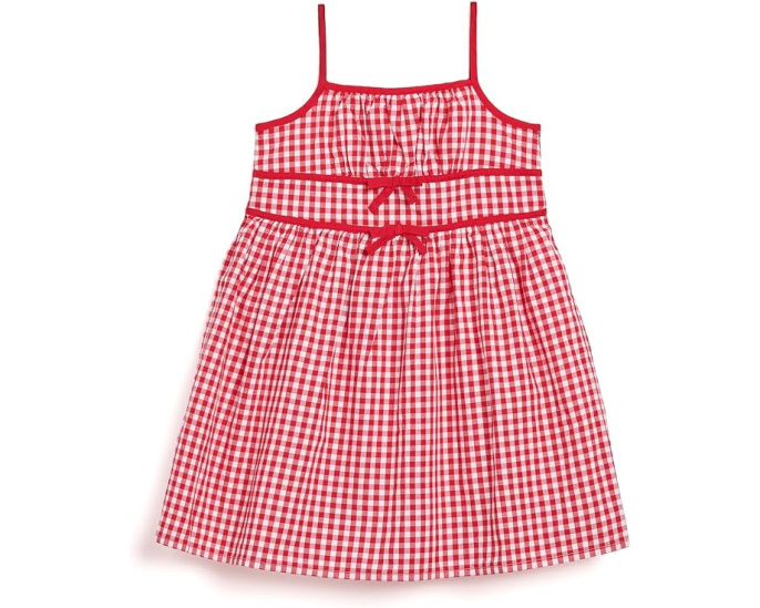 Платье Gingham Americana в клетку Janie and Jack