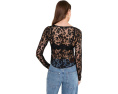 Free People топ Early Sunsets Layering с цветочным кружевом
