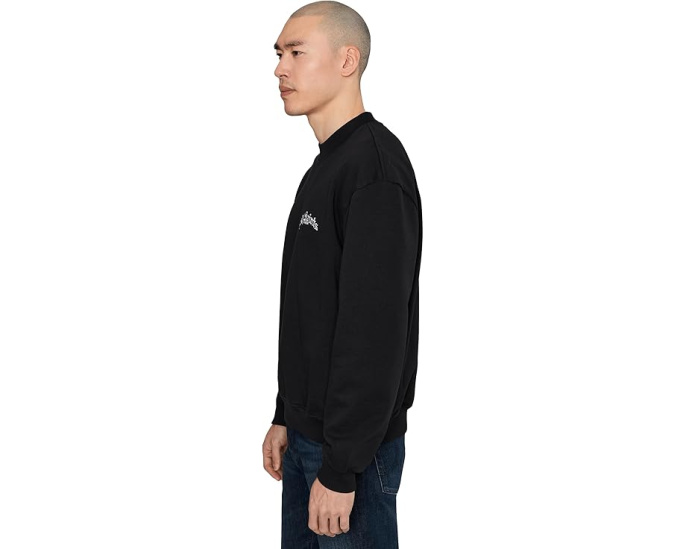 Свитшот AllSaints Descent с длинным рукавом и готической вышивкой