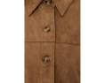 Куртка Ellie Faux Suede Jacket в бежевом цвете