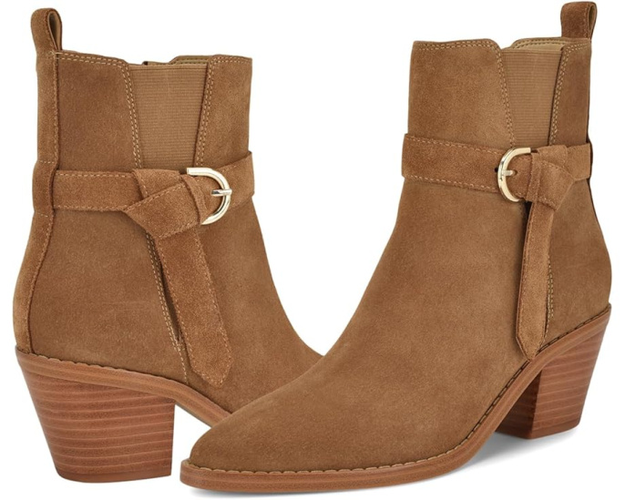 Ботильоны Nine West Lemone с острым носком и замшевым верхом