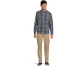 L.L.Bean Рубашка 1913 Field Flannel в клетку с карманами и слегка приталенным кроем
