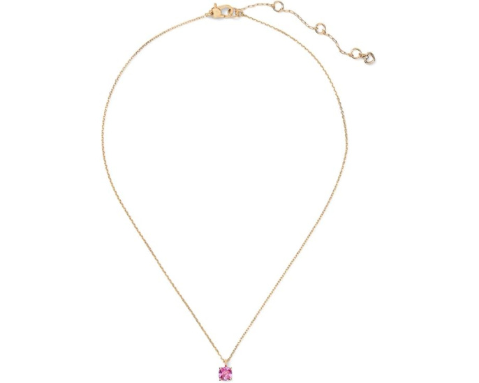 Подвеска Little Luxuries 6 мм с квадратным кубическим цирконием