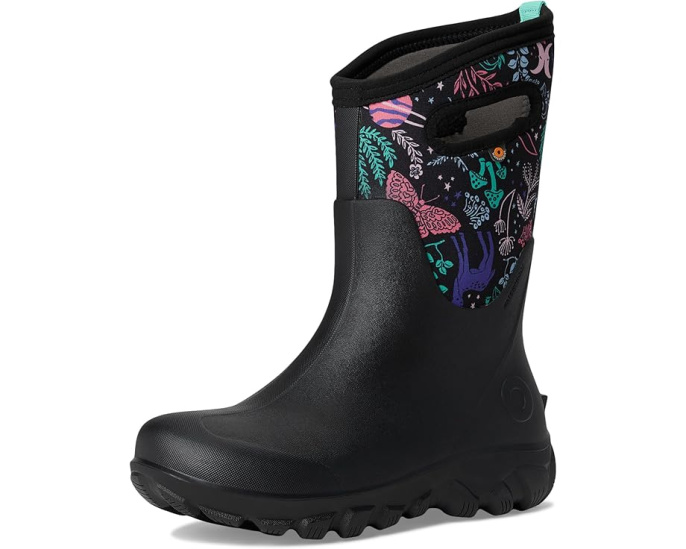 Детские сапоги Bogs Kids Classic Seamless с принтом космический лес и водонепроницаемым верхом