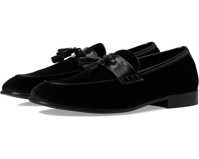 Бархатные лоферы Steve Madden Salinas на квадратном каблуке