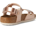 Детские сандалии Birkenstock Rio с липучкой и пробковой стелькой