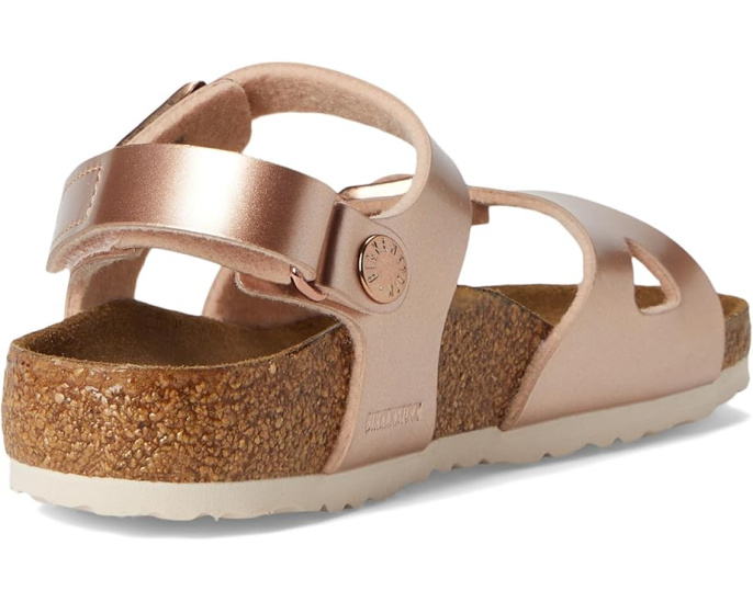 Детские сандалии Birkenstock Rio с липучкой и пробковой стелькой