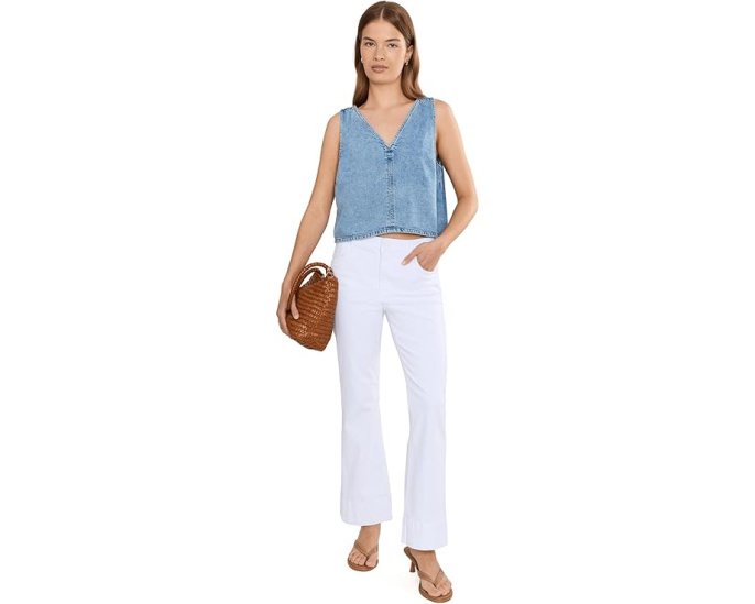Джинсы Stella Petite High Rise Fab Ab Flare KUT from the Kloth