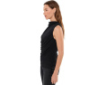 Топ Lauren Ralph Lauren Shirred Stretch Jersey Mock Neck с имитацией воротника