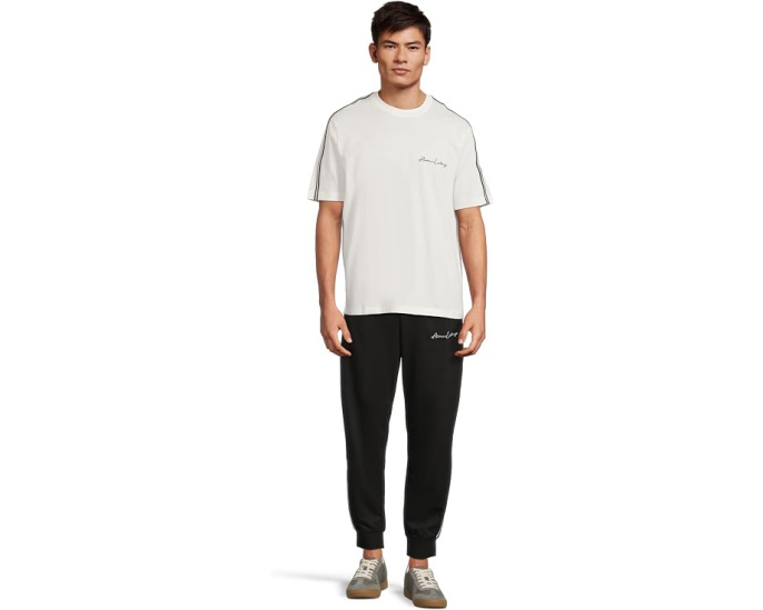 Футболка Armani Exchange с логотипом Off White