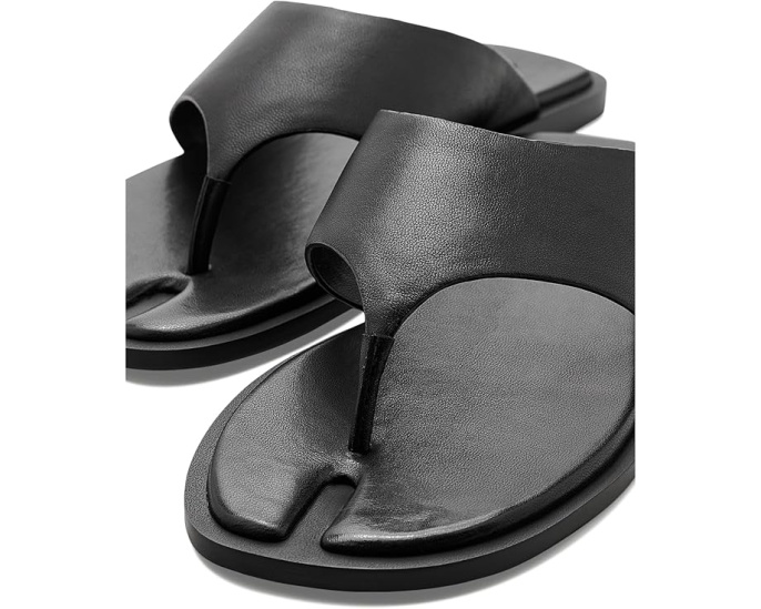 Steve Madden Шлепанцы Illia из черной кожи