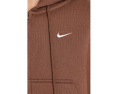 Nike худи Studio Fleece полноценная молния оверсайз укороченная