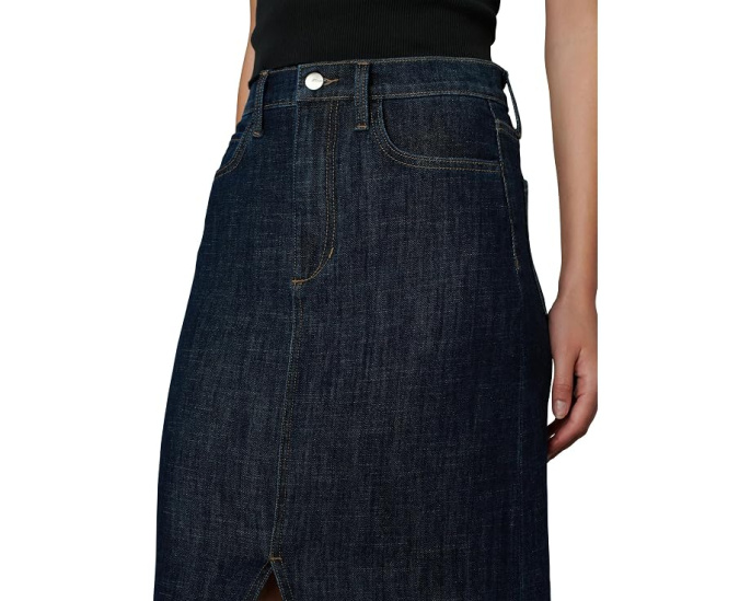 Joe's Jeans юбка макси Eva с разрезом