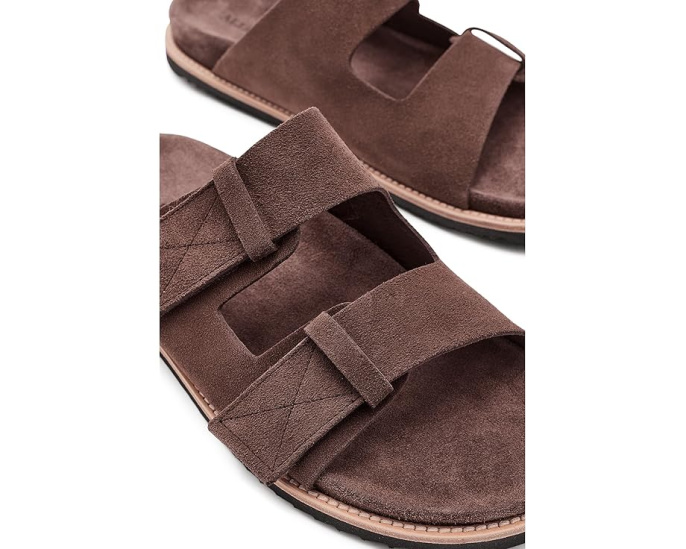 Сандалии Allen Edmonds Seagrove на ремешках с замшевым верхом