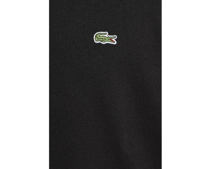 Lacoste свитер с высоким воротником и молнией из хлопка
