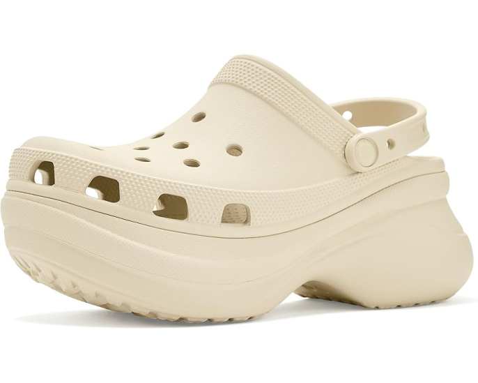 Платформенные сабо Crocs Classic Bae с контурной подошвой