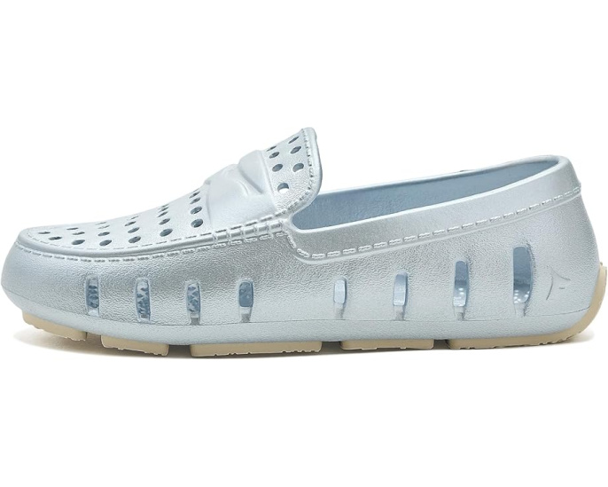 Детские мокасины Floafers Kids Prodigy Driver Metallic с металлическим эффектом