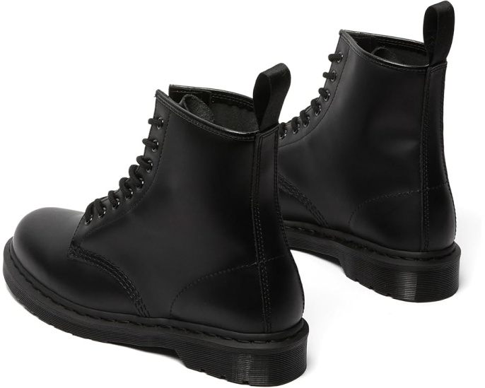 Ботинки Dr. Martens 1460 Mono с гладкой кожей и классической колодкой