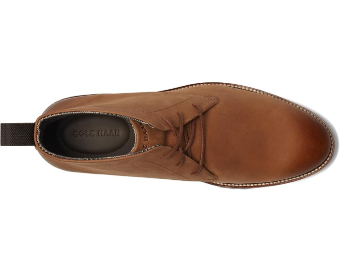 Ботинки Cole Haan Berkshire Lug Chukka с водонепроницаемым верхом из замши