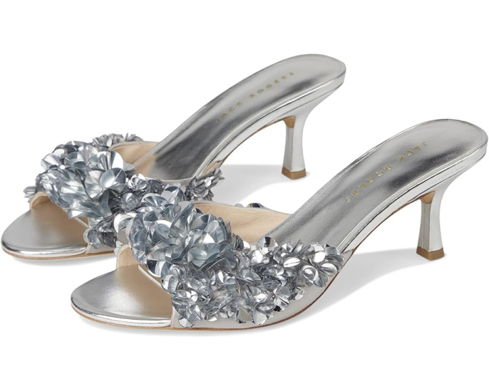 Сандалии Crown Sequin с пайетками и кожаной подошвой Jack Rogers