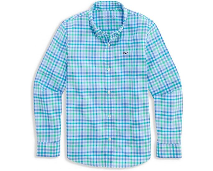 Детская рубашка Tattersall Featherweight Performance от Vineyard Vines