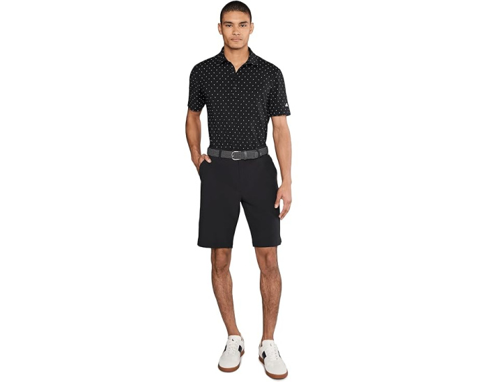 Polo футболка adidas Golf Ultimate365+ с микро-принтом и эластичной тканью