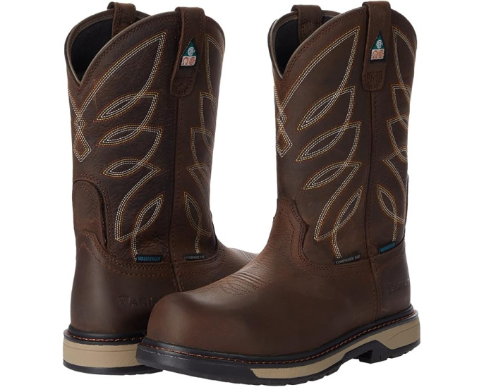 Ботинки Ariat Riveter Pull-On H2O CSA с композитным носком