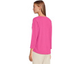 Tommy Bahama Ashby Isles Rib топ с круглым вырезом и 3/4 рукава