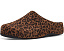 Мюли FitFlop Shuv из замши с леопардовым принтом