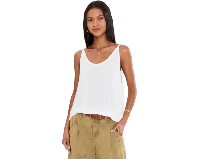 Топ майка We The Free Shoreside Tank от Free People с широкими проймами