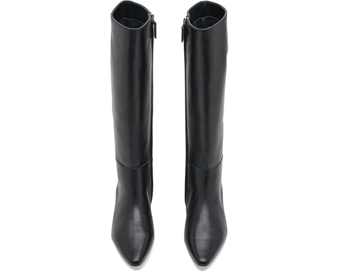 Francesca Calfskin Tall Boot Heels