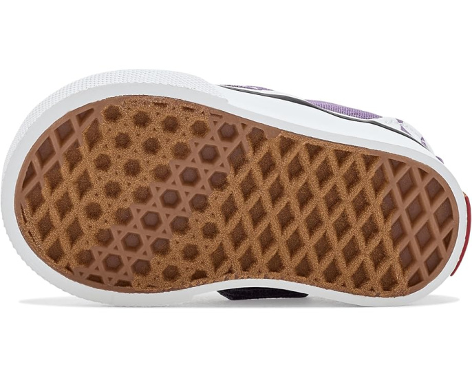 Детские кеды Vans Slip-On V клетчатые без шнуровки